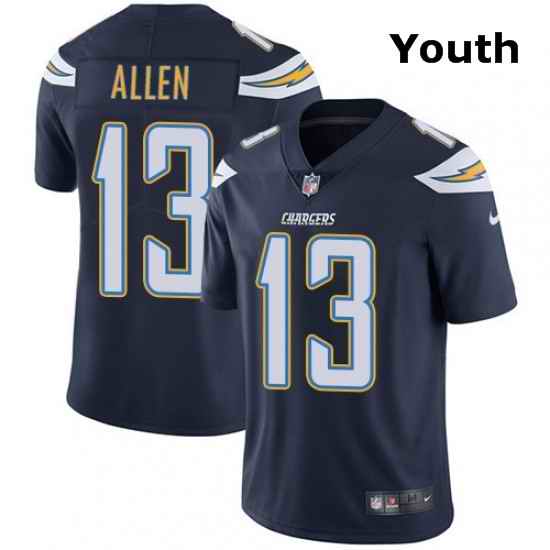 Youth Nike Los Angeles Chargers 13 Keenan Allen Elite Navy Blue Team Color NFL Jersey